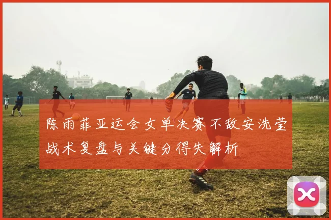 陈雨菲亚运会女单决赛不敌安洗莹战术复盘与关键分得失解析